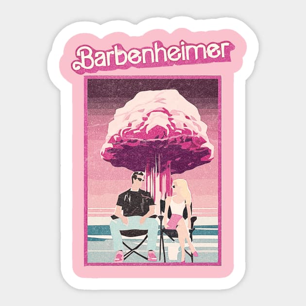 Barbenheimer Sticker by LegendDerry